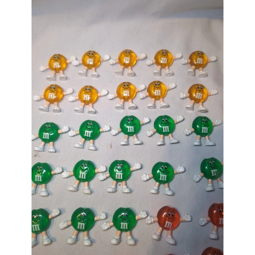 39x Vintage M&M MM Christmas Lights String Light Covers 1990s 4 Colors
